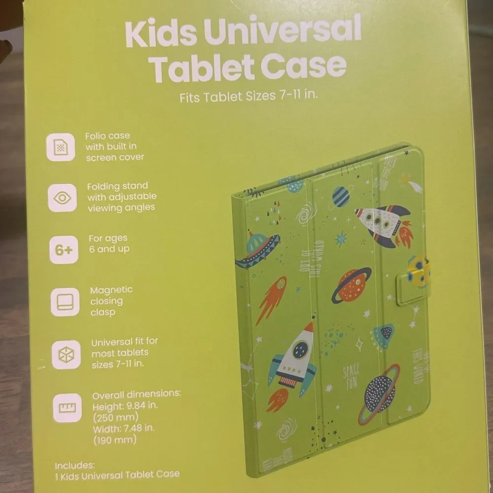 NEW- Universal Tablet Case with Space Design
